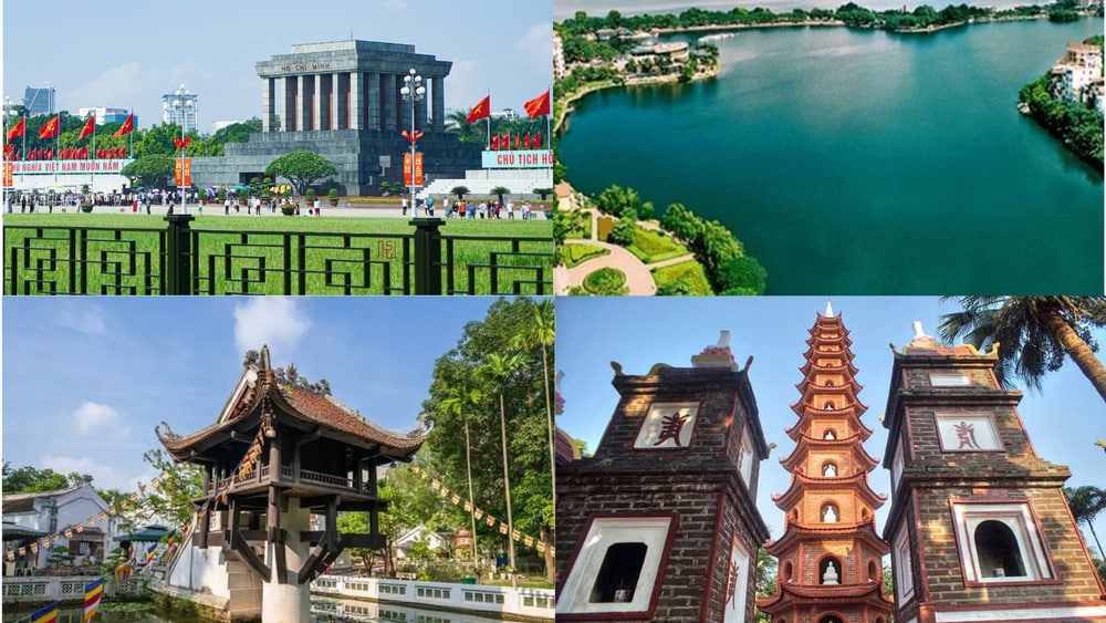 Một số điểm đến lân cận đền Quán Thánh